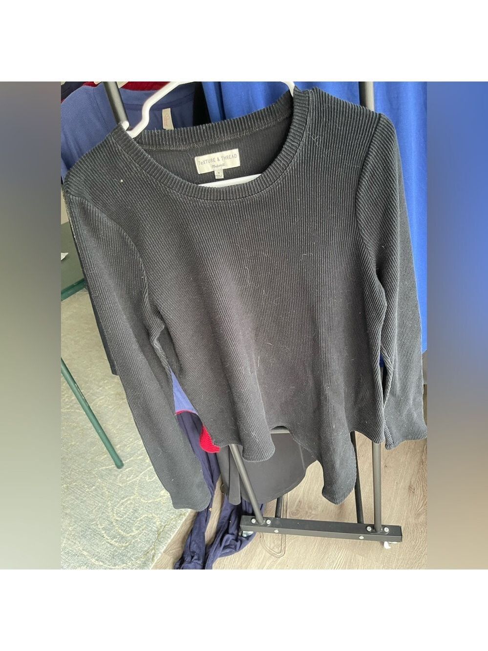 Black Long Sleeve Top
